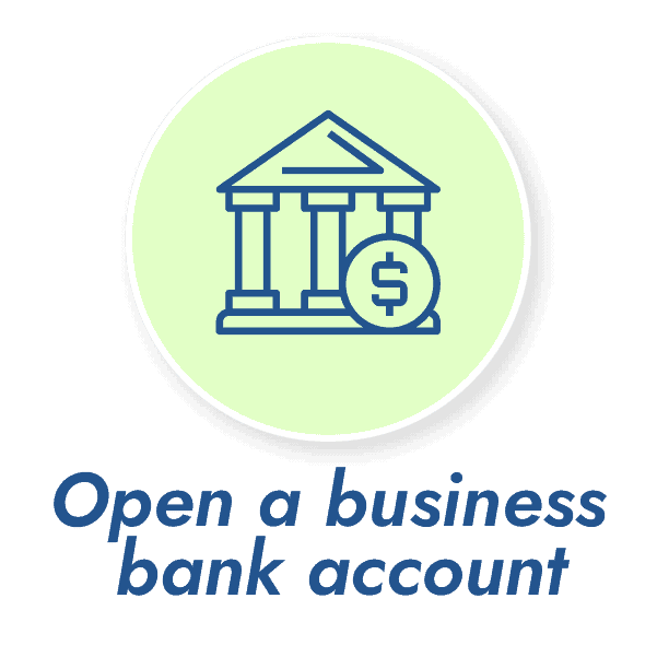 open a business bank account