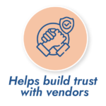 build trust with vendors