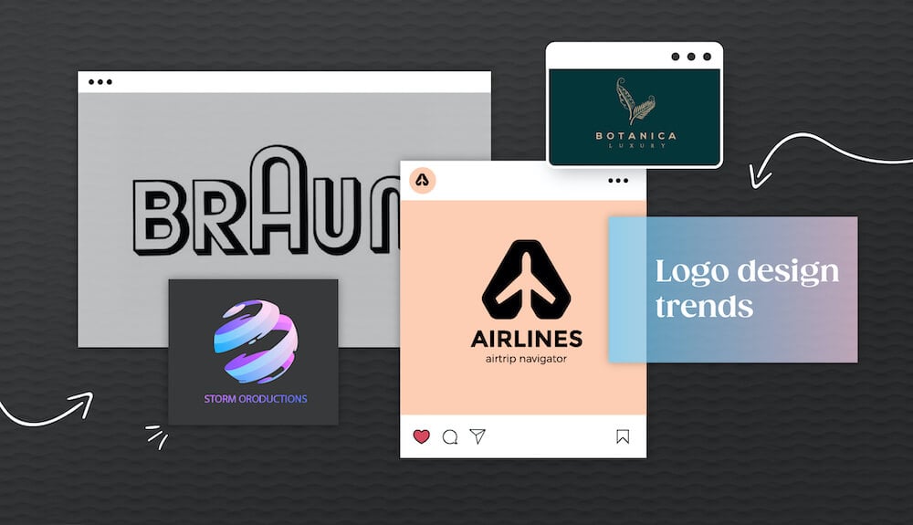 Tendencias de diseño de logos de 2022