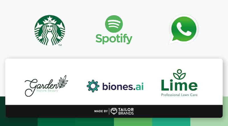 Green logos