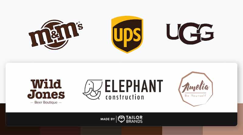 Brown logos