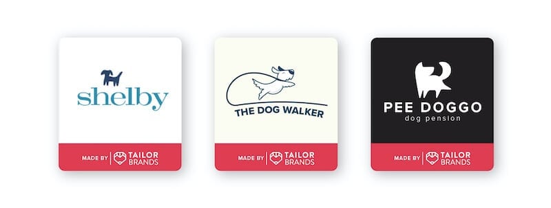 Dog walker logos