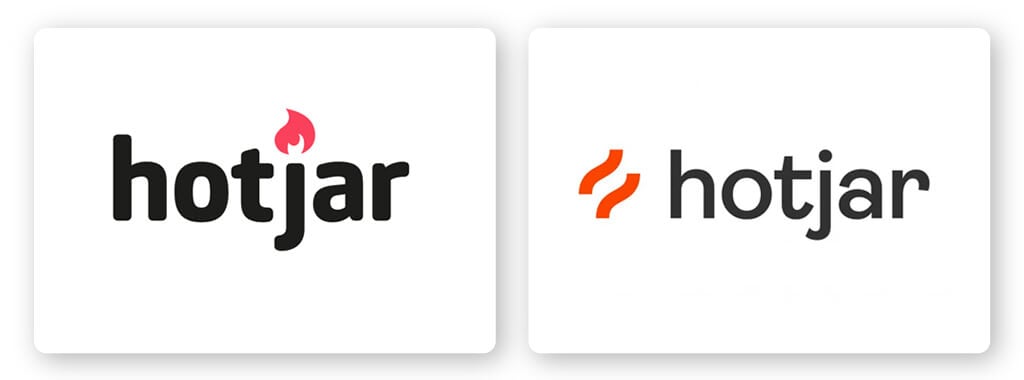 Hotjar logo redesign