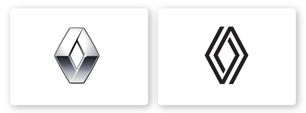 Renault logo redesign