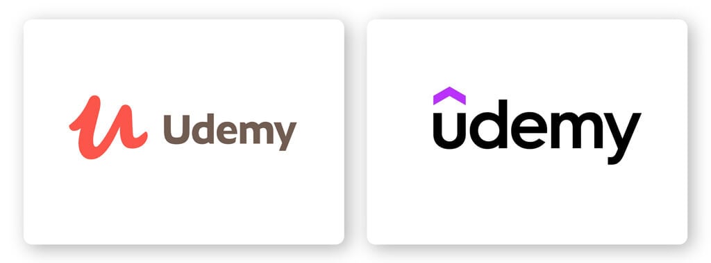 Udemy logo redesign