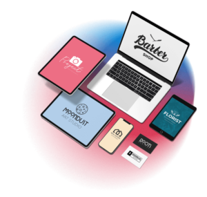 Logo ideas header mockup