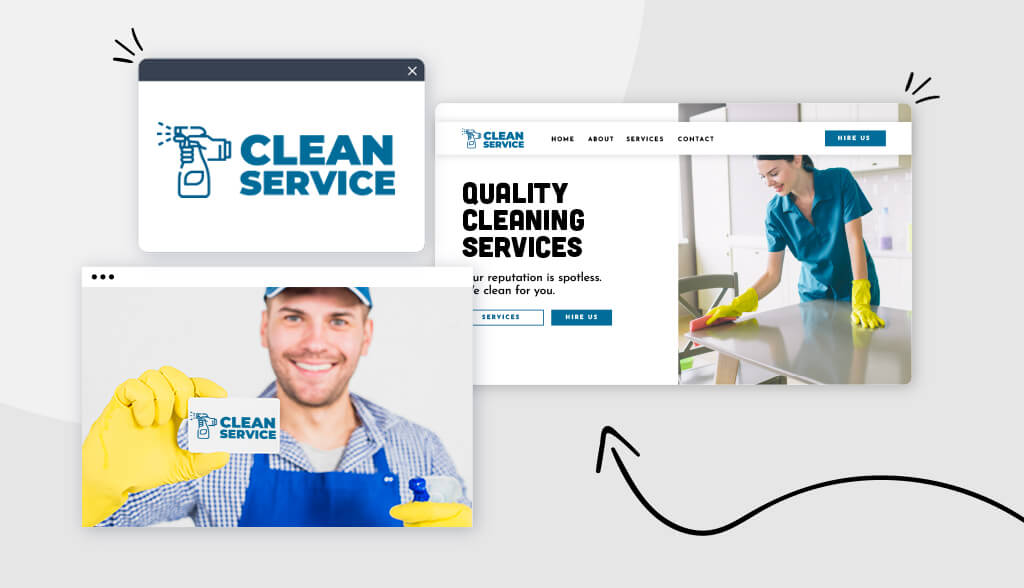 header cleaning business