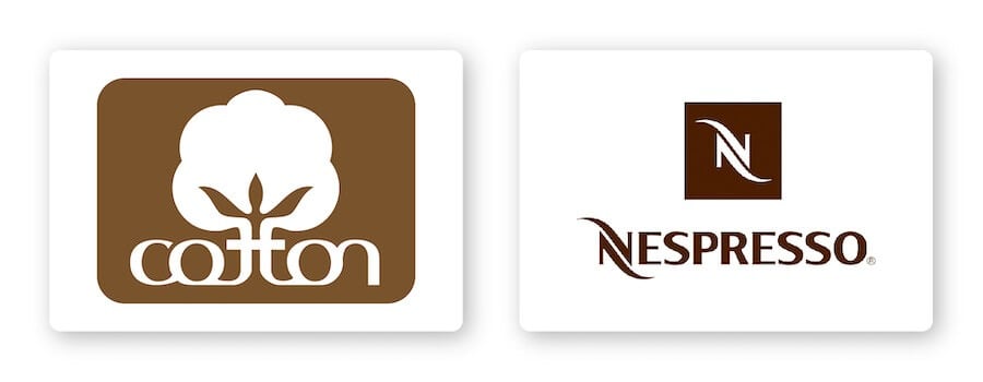 brown logos