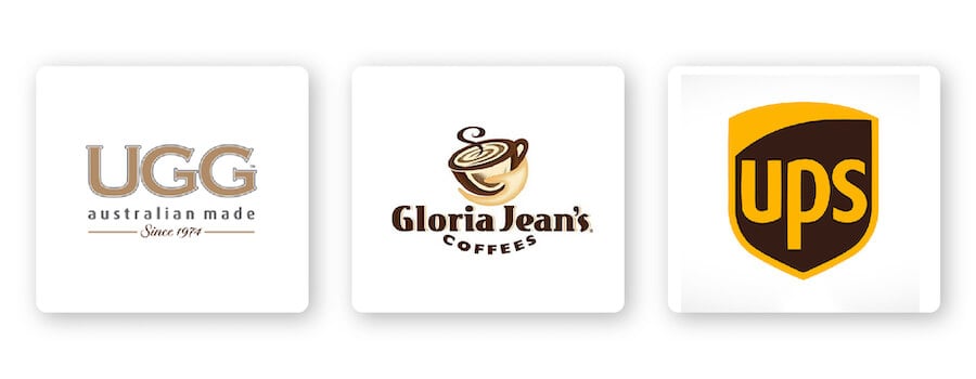 brown logos examples