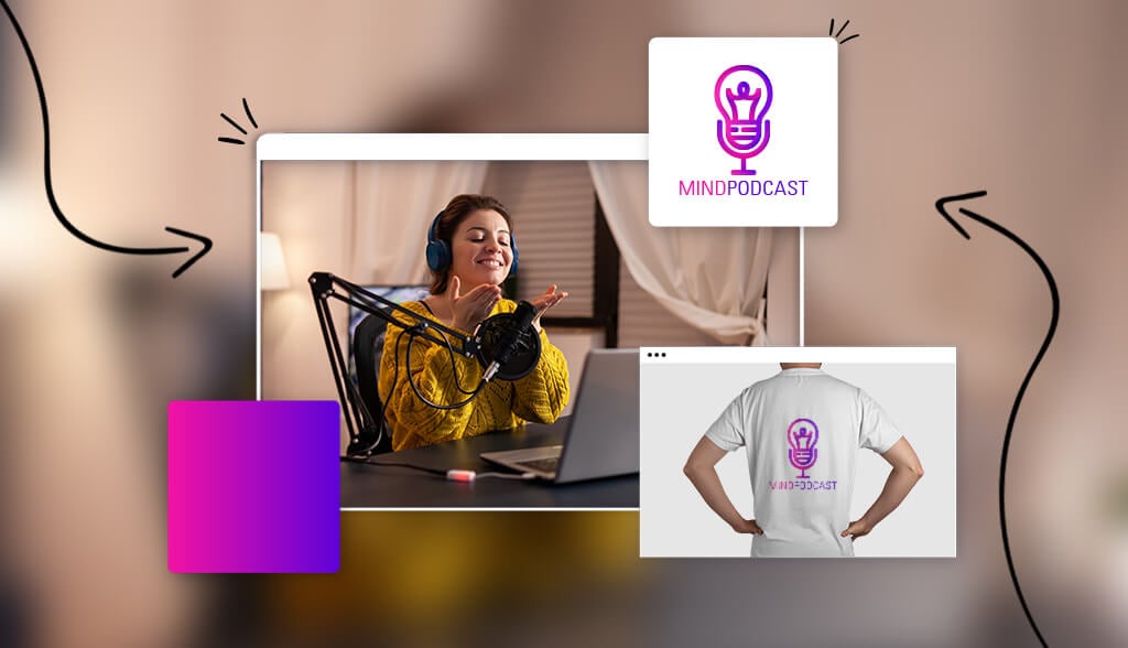 podcast brand header