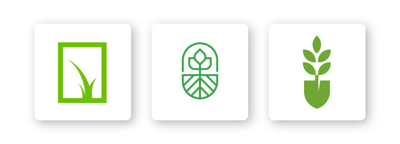 landscaping logo icons