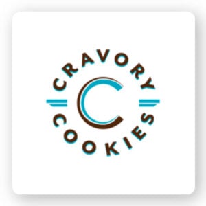 Cravory Cookies logo