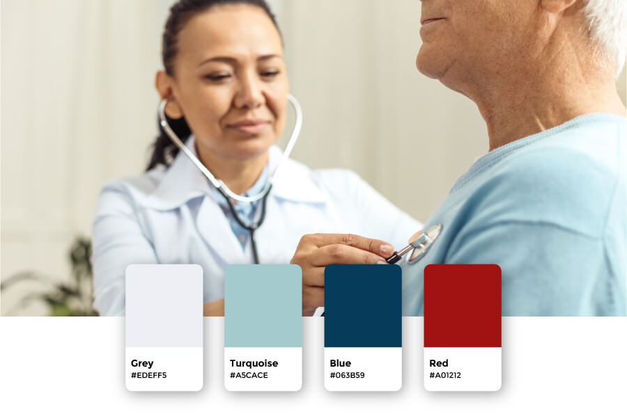 medical logos color palette