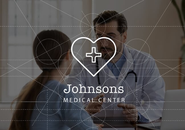 medical logo layout