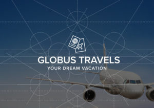 make a travel agent logo