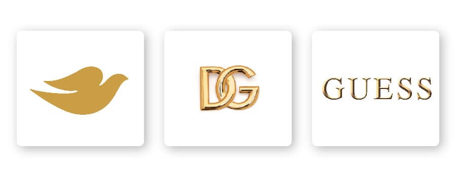 gold logos