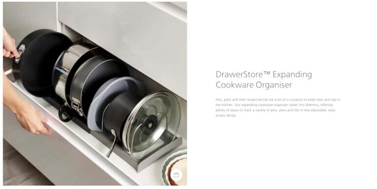 Kitchen drawer storage organizing