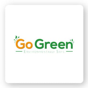 Go green cleaning logo