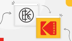 Kodak logo evolution