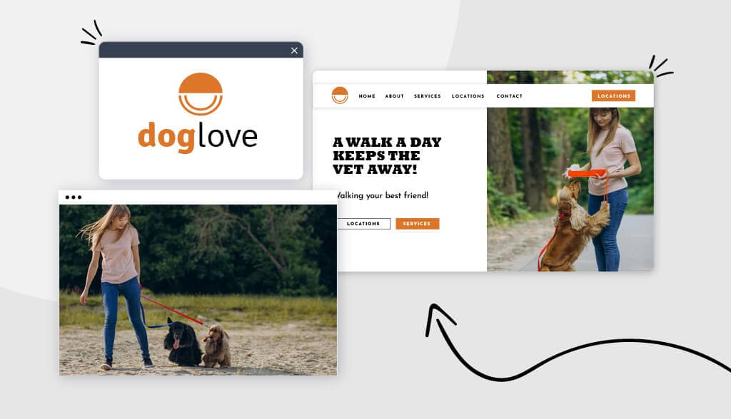 Header Walking Dog Business