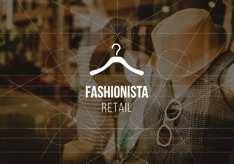 Retail logos layout
