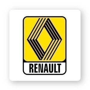 Damier Angle Logo Renault Simple