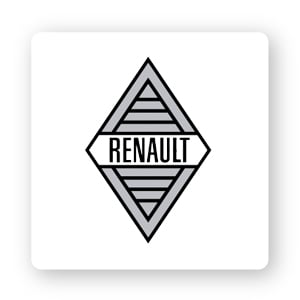 Damier Angle Logo Renault Simple