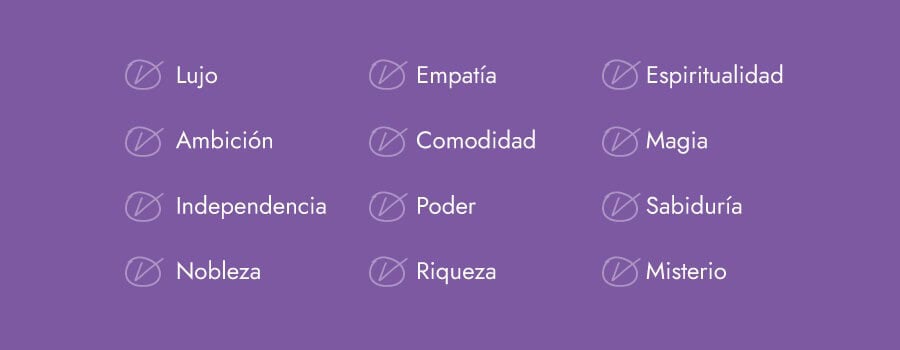 Es un logo color morado ideal para tu empresa?