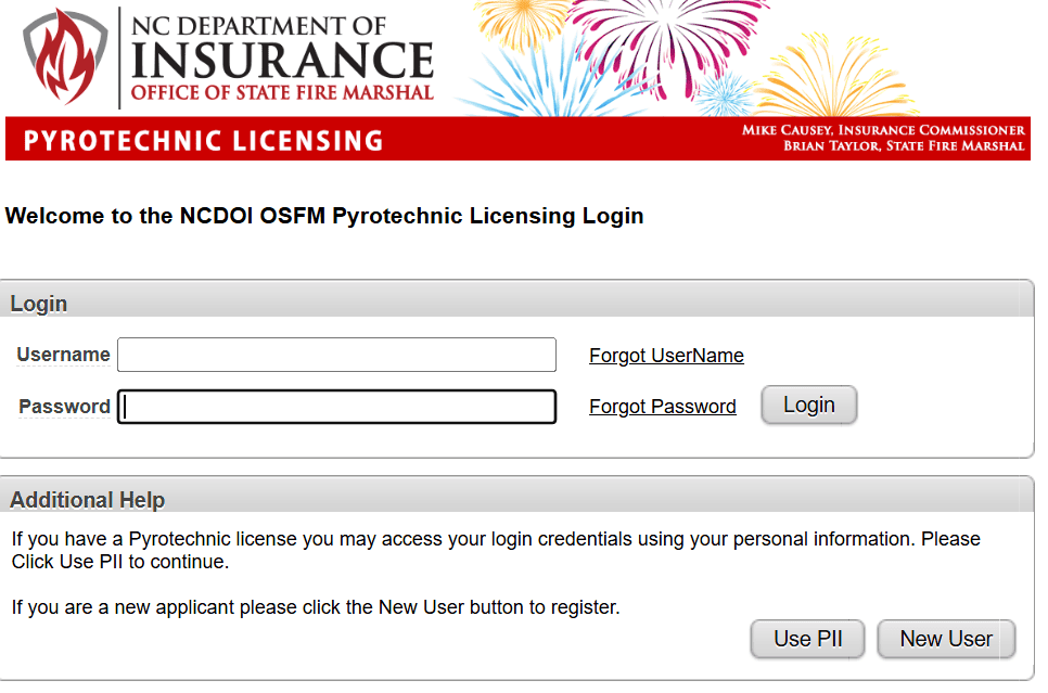 Business licensing authority in North Carolina