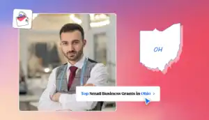 Small business owner in Ohio Ohio state map
