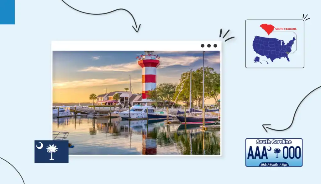 Scenic waterfront views in South Carolina