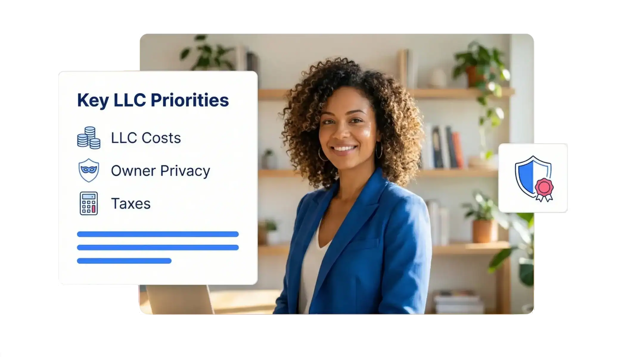 Priorities to decide best state to form an LLC. Costs, privacy and taxes