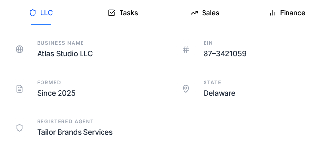 LLC business details